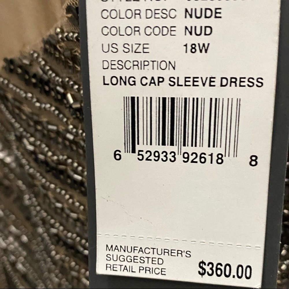 Adrianna Papell embellished beaded dress - Picture 11 of 11